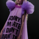 A model wears a creation for the Viktor and Rolf Spring/Summer 2019 Haute Couture fashion collection presented in Paris, Wednesday Jan. 23, 2019. (AP Photo/Thibault Camus)